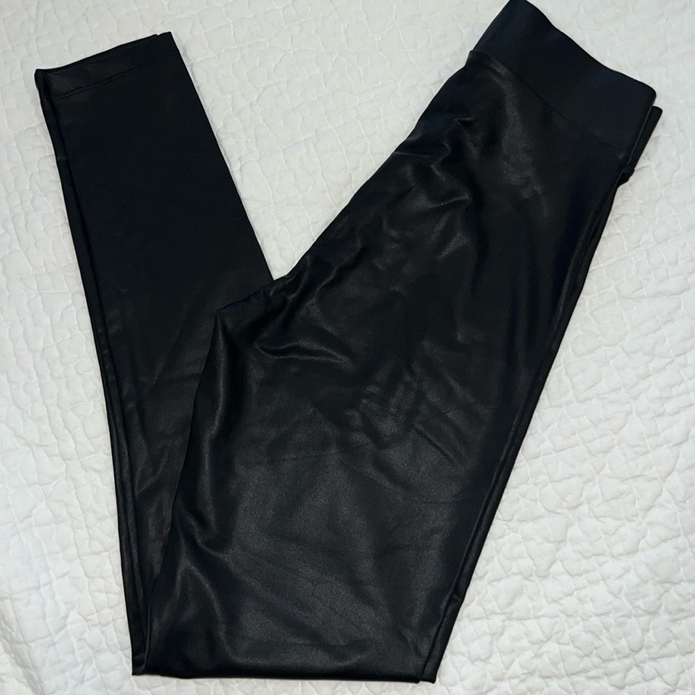 TOPSHOP - Black Leggings US 2‎